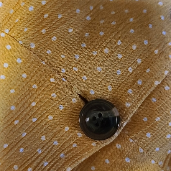 Nordstrom Bp yellow polkadot dress - Picture 8 of 8